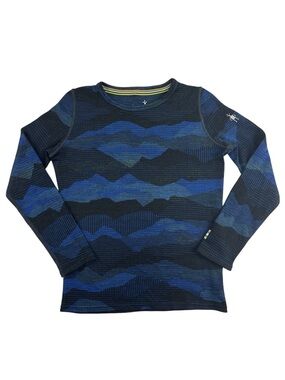 Smartwool Kids Classic Merino Base Layer Crew Long Sleeve Shirt Size S (6-8 yrs)